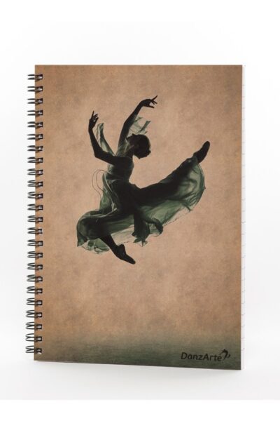 Ballerina Design Spiral Notebook